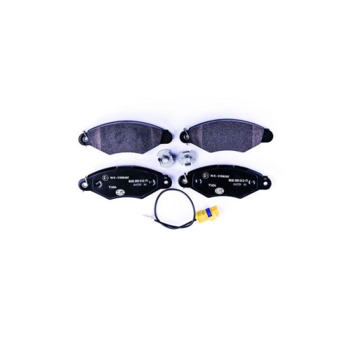 Bremsbelagsatz Scheibenbremse Hella 8DB 355 012-711 f&uuml;r Renault Vorderachse