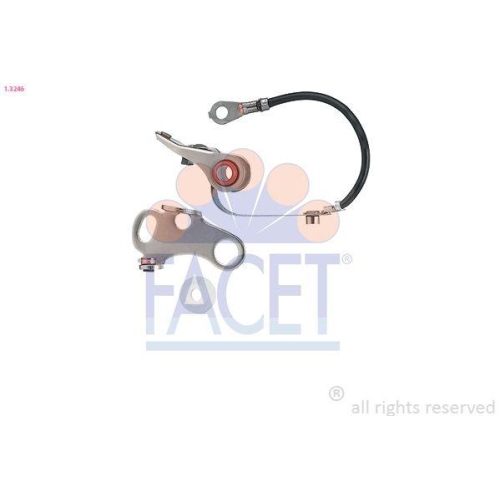 Kontaktsatz Z&uuml;ndverteiler Facet 1.3246 Made In Italy - Oe Equivalent f&uuml;r