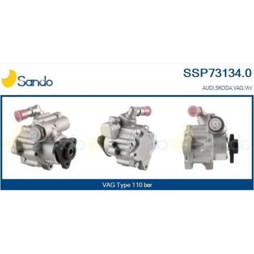 Hydraulikpumpe Lenkung Sando SSP73134.0 f&uuml;r Vag