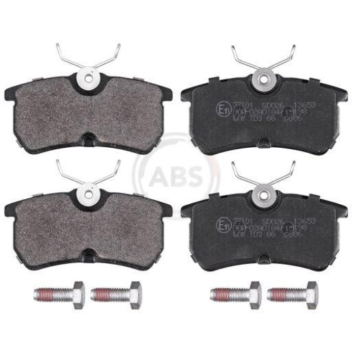 Bremsbelagsatz Scheibenbremse A.b.s. 37101 f&uuml;r Ford Ford Usa Hinterachse