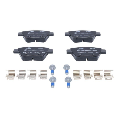 Bremsbelagsatz Scheibenbremse Ate 13-0460-3858-2 f&uuml;r Seat Skoda Vag Hinterachse