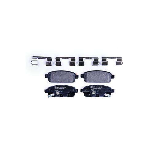 Bremsbelagsatz Scheibenbremse Hella 8DB 355 024-861 f&uuml;r Opel Cadillac Amc