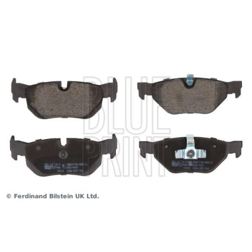 Bremsbelagsatz Scheibenbremse Blue Print ADB114223 f&uuml;r Bmw Hinterachse
