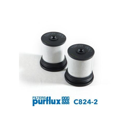 Kraftstofffilter Purflux C824-2 f&uuml;r Chrysler Fiat Lancia Opel Vauxhall Chevrolet