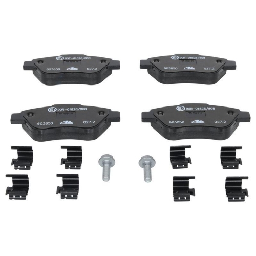 Bremsbelagsatz Scheibenbremse Ate 13-0460-3850-2 f&uuml;r Fiat Vorderachse