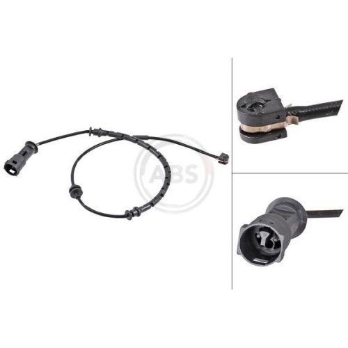 Warnkontakt Bremsbelagverschlei&szlig; A.b.s. 39604 f&uuml;r Fiat Opel Vauxhall Vorderachse