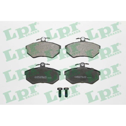 Bremsbelagsatz Scheibenbremse Lpr 05P216 f&uuml;r Audi Seat Skoda VW Vorderachse