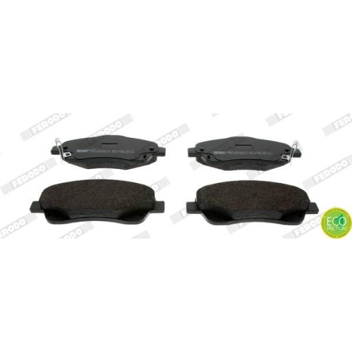 Bremsbelagsatz Scheibenbremse Ferodo FDB1648 Premier Eco Friction f&uuml;r Toyota