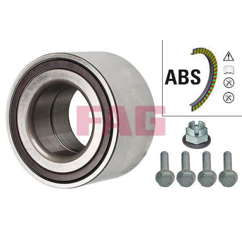 Radlagersatz Schaeffler Fag 713 6122 70 f&uuml;r Porsche Hinterachse
