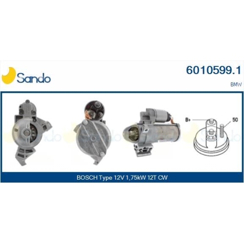 Starter Sando 6010599.1 für Bmw
