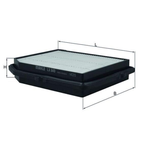 Air Filter Mahle LX 849 for Honda