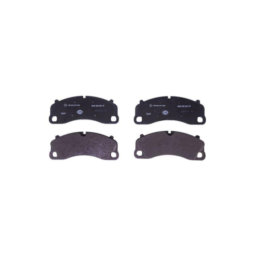 Bremsbelagsatz Scheibenbremse Hella 8DB 355 039-991 f&uuml;r Porsche Vorderachse