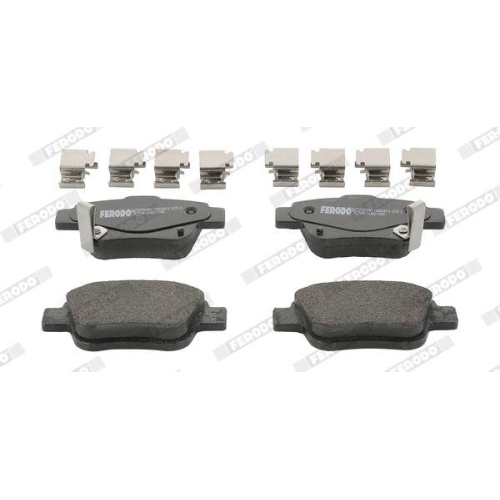 Bremsbelagsatz Scheibenbremse Ferodo FDB1649 Premier Eco Friction f&uuml;r Toyota