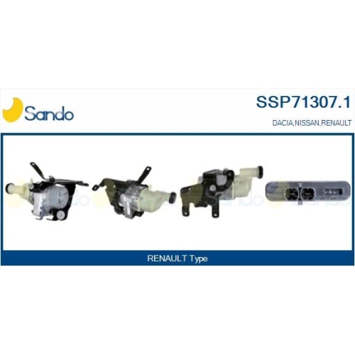 Hydraulic Pump Steering System Sando SSP71307.1 for Renault Dacia