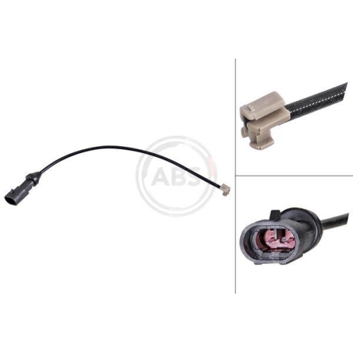 Warnkontakt Bremsbelagverschlei&szlig; A.b.s. 39902 f&uuml;r Iveco Hinterachse Vorderachse