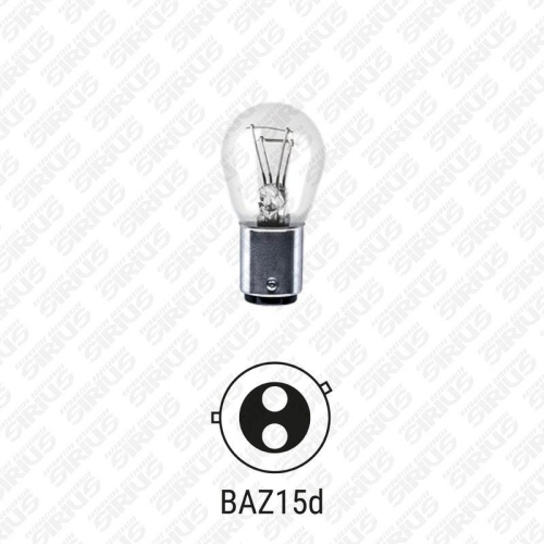 Gl&uuml;hlampe Brems /schlusslicht Automotive Accessories Sirius OM-034 f&uuml;r Opel