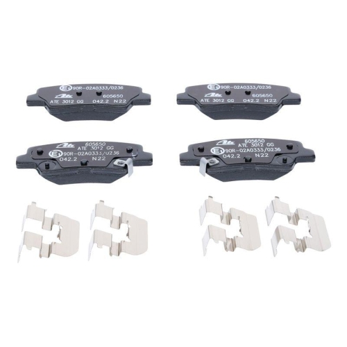 Bremsbelagsatz Scheibenbremse Ate 13-0460-5650-2 f&uuml;r Ssangyong Hyundai Kia