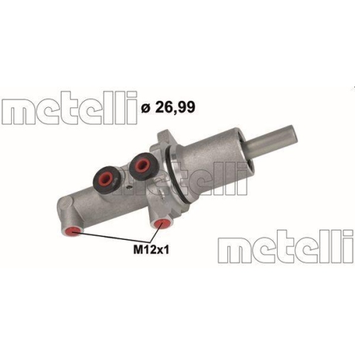 Hauptbremszylinder Metelli 05-1144 f&uuml;r Mercedes Benz Mercedes Benz VW
