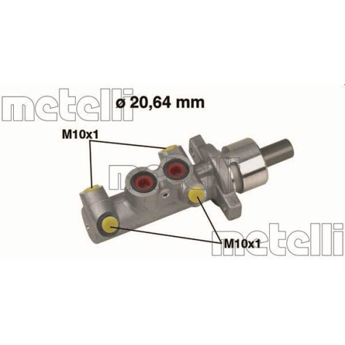 Hauptbremszylinder Metelli 05-0397 f&uuml;r Opel Suzuki