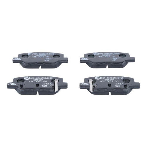 Bremsbelagsatz Scheibenbremse Ate 13-0460-5654-2 f&uuml;r Citro&euml;n Mazda Mitsubishi