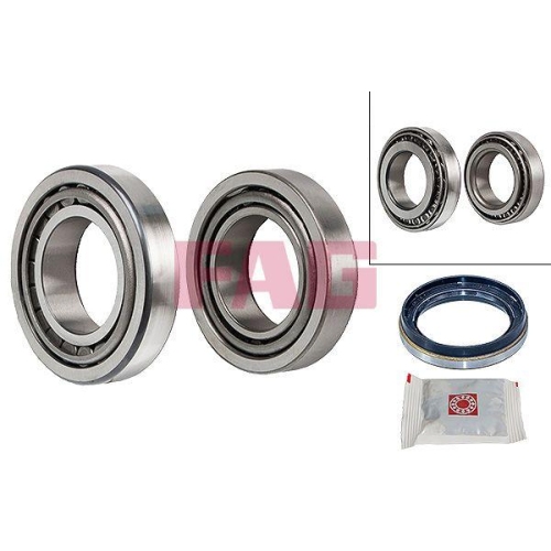 Radlagersatz Schaeffler Fag 713 6131 60 f&uuml;r Nissan Vorderachse