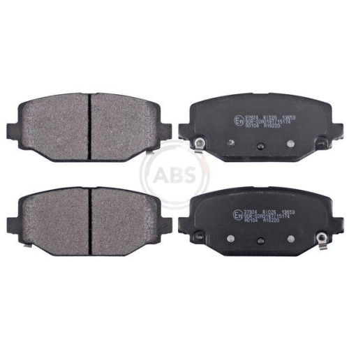 Bremsbelagsatz Scheibenbremse A.b.s. 37924 f&uuml;r Chrysler Dodge Fiat Lancia VW