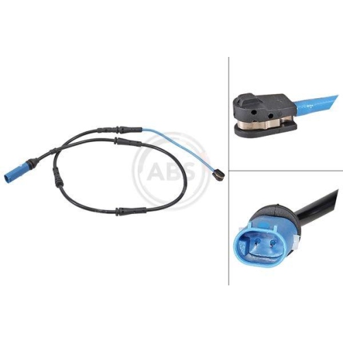 Warnkontakt Bremsbelagverschleiß A.b.s. 39925 für Bmw Hinterachse Vorderachse