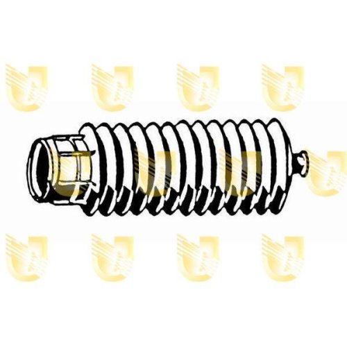 Faltenbalg Lenkung Unigom 300044 f&uuml;r Alfa Romeo Fiat Lancia Vorderachse Links