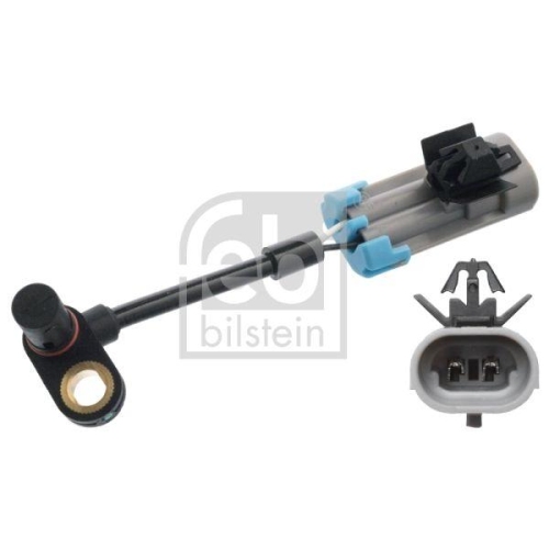 Sensor Raddrehzahl Febi Bilstein 106652 f&uuml;r Opel Vauxhall Chevrolet