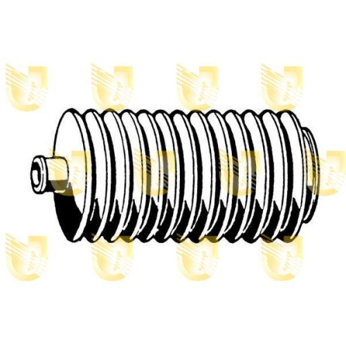 Faltenbalg Lenkung Unigom 300045 f&uuml;r Alfa Romeo Fiat Lancia Vorderachse Links