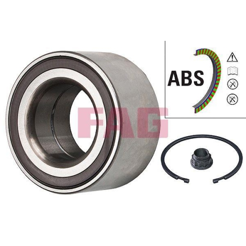 Radlagersatz Schaeffler Fag 713 6189 10 f&uuml;r Toyota Vorderachse