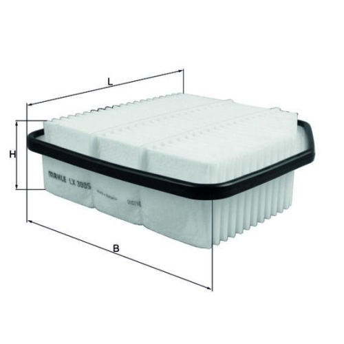 Luftfilter Mahle LX 3005 f&uuml;r Toyota Lexus