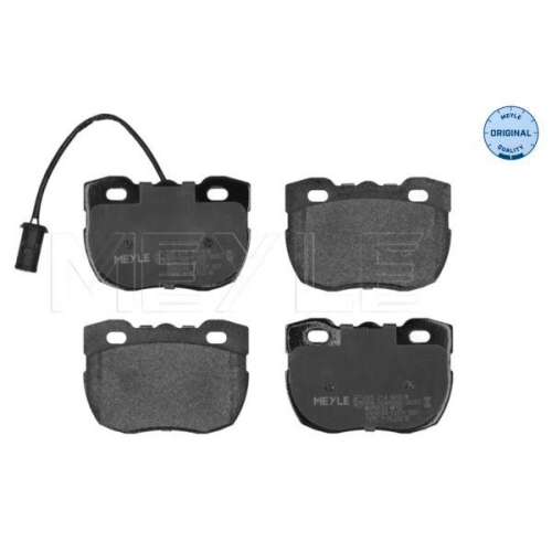 Bremsbelagsatz Scheibenbremse Meyle 0252145918W Meyle-original: True To Oe. f&uuml;r
