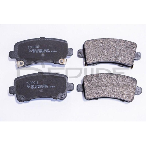 Bremsbelagsatz Scheibenbremse Red-line 27OP012 f&uuml;r Opel Saab Vauxhall Chevrolet