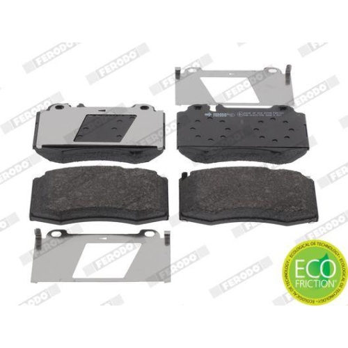 Bremsbelagsatz Scheibenbremse Ferodo FDB1661 Premier Eco Friction f&uuml;r