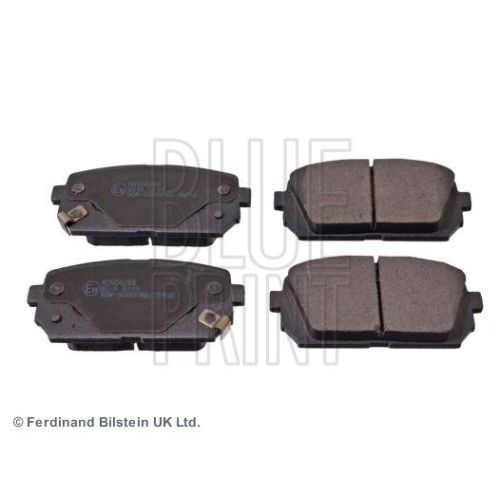 Bremsbelagsatz Scheibenbremse Blue Print ADG04283 f&uuml;r Hyundai Kia Hinterachse