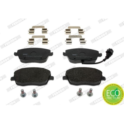 Bremsbelagsatz Scheibenbremse Ferodo FDB1662 Premier Eco Friction f&uuml;r Seat Skoda