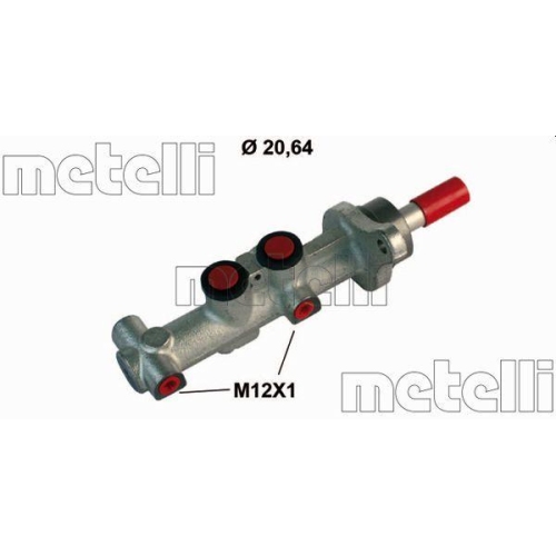 Hauptbremszylinder Metelli 05-0863 f&uuml;r Nissan Opel Renault Trucks