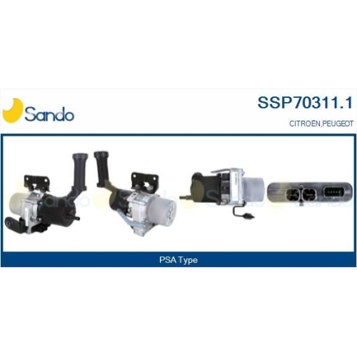 Hydraulikpumpe Lenkung Sando SSP70311.1 f&uuml;r Citro&euml;n/peugeot