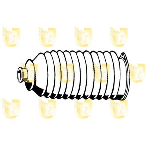 Faltenbalg Lenkung Unigom 310121 f&uuml;r Volvo Vorderachse Links