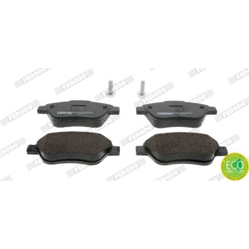 Bremsbelagsatz Scheibenbremse Ferodo FDB1666 Premier Eco Friction f&uuml;r Fiat