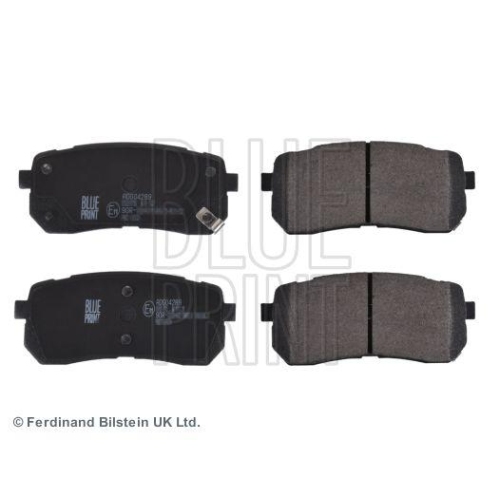 Bremsbelagsatz Scheibenbremse Blue Print ADG04289 f&uuml;r Hyundai Kia Hinterachse