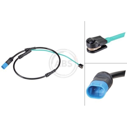 Warnkontakt Bremsbelagverschlei&szlig; A.b.s. 39812 f&uuml;r Bmw Hinterachse