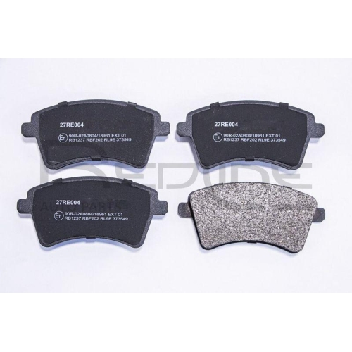 Bremsbelagsatz Scheibenbremse Red-line 27RE004 f&uuml;r Mercedes Benz Mercedes Benz