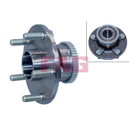 Radlagersatz Schaeffler Fag 713 6447 70 für Daewoo Hinterachse