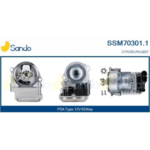 Elektromotor Lenkgetriebe Sando SSM70301.1 f&uuml;r Mitsubishi Citro&euml;n/peugeot