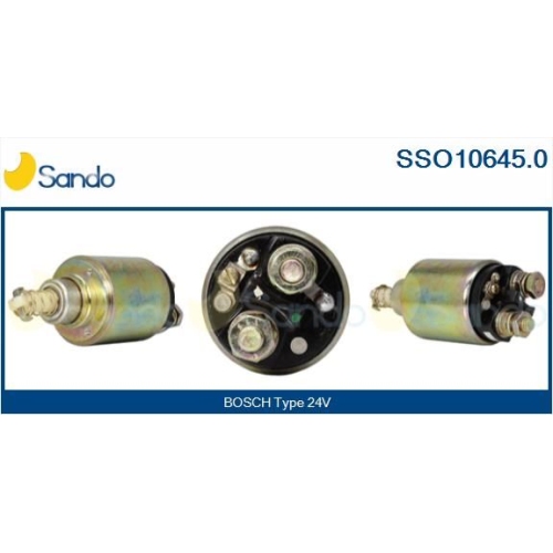 Magnetschalter Starter Sando SSO10645.0 für Daf Fiat Volvo John Deere