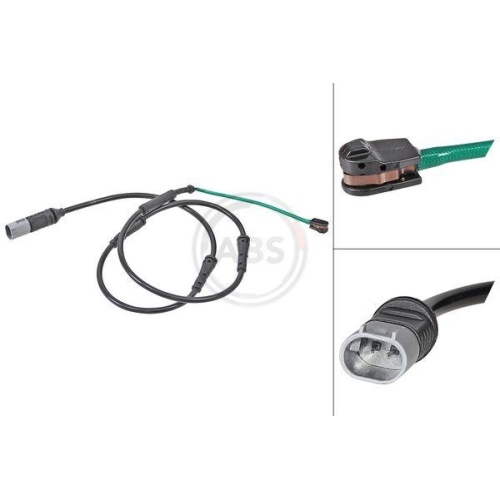 Warnkontakt Bremsbelagverschlei&szlig; A.b.s. 39684 f&uuml;r Bmw Hinterachse