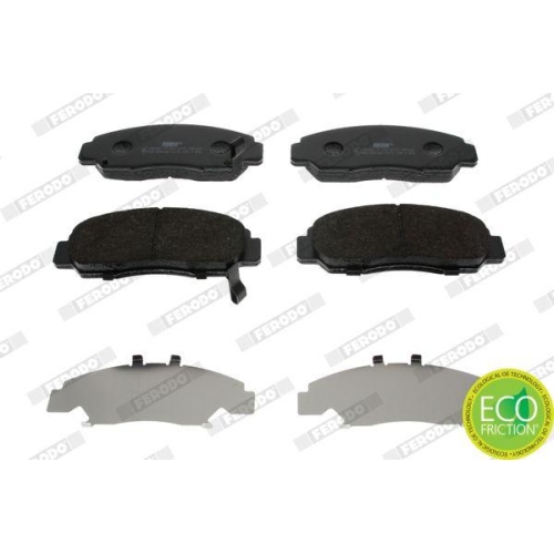 Bremsbelagsatz Scheibenbremse Ferodo FDB1669 Premier Eco Friction für Honda