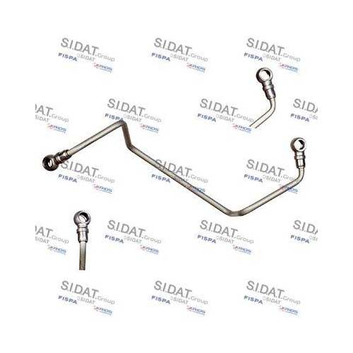 &Ouml;lleitung Lader Sidat 47.2018 f&uuml;r Citro&euml;n Peugeot Citro&euml;n/peugeot